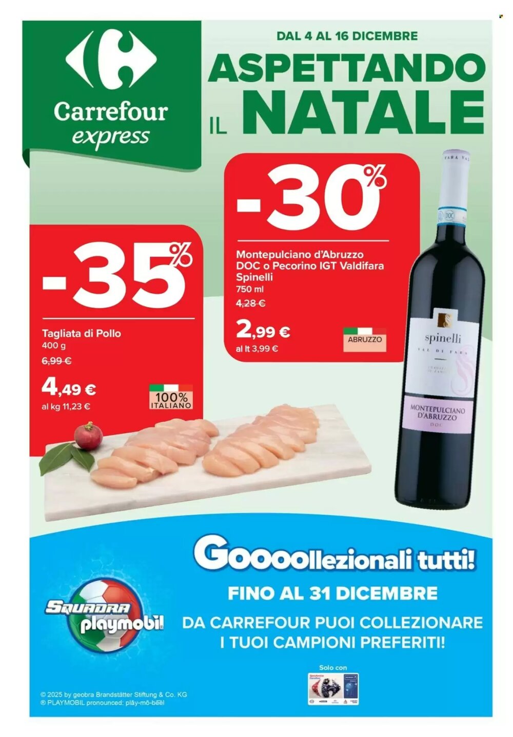 Volantino promozionale Carrefour Express  valide dal 04/12/2025 - Pagina 1.