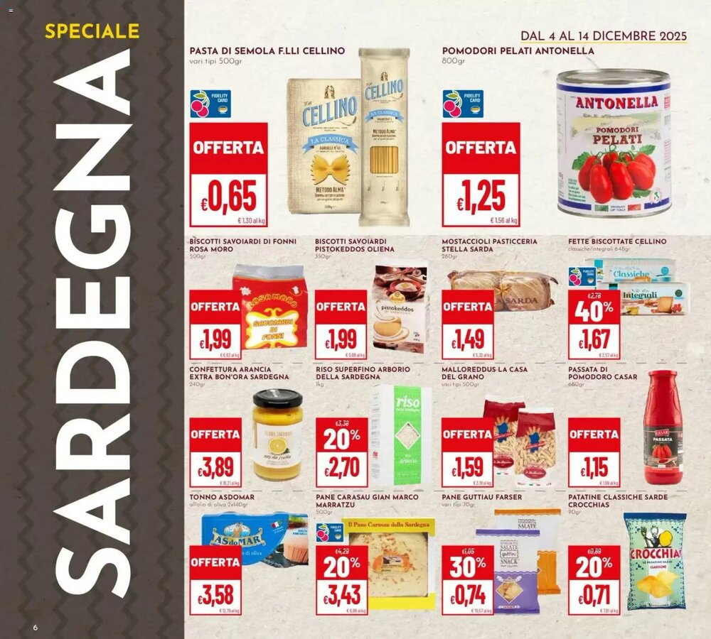 Volantino promozionale Pan  valide dal 04/12/2025 - Pagina 6.