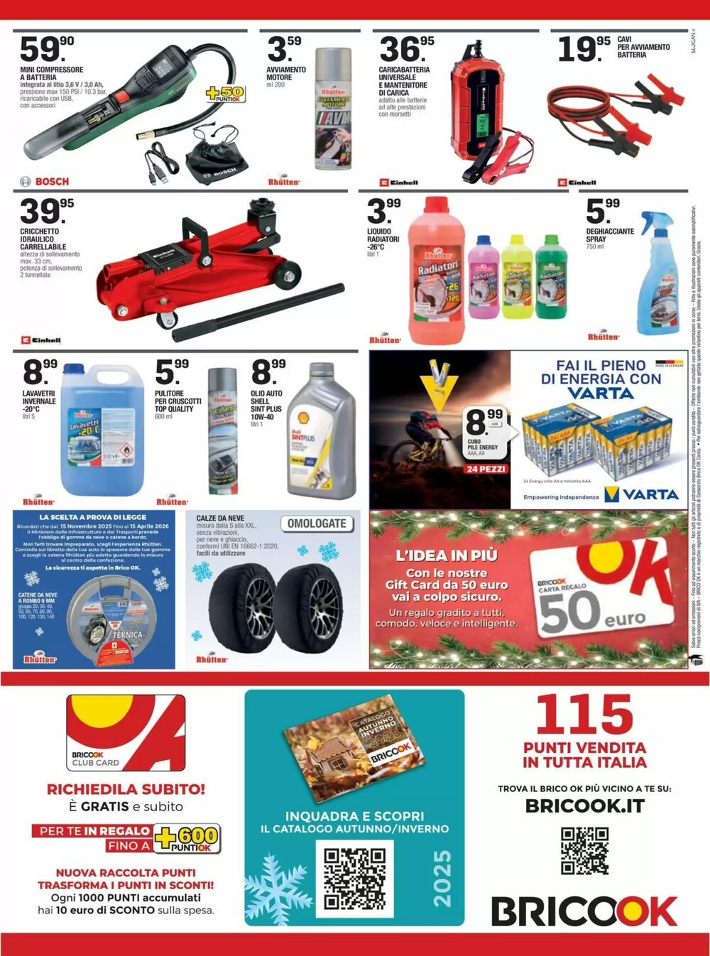 Volantino promozionale Brico OK  valide dal 04/12/2025 - Pagina 8.