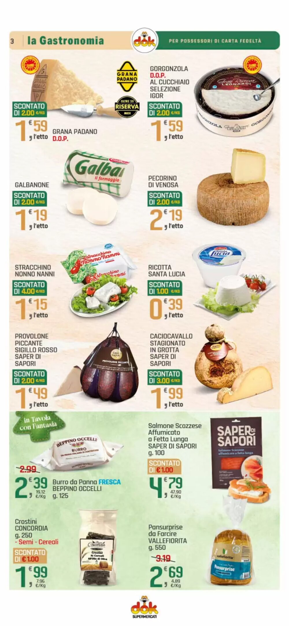 Volantino promozionale Supermercati Dok  valide dal 04/12/2025 - Pagina 3.
