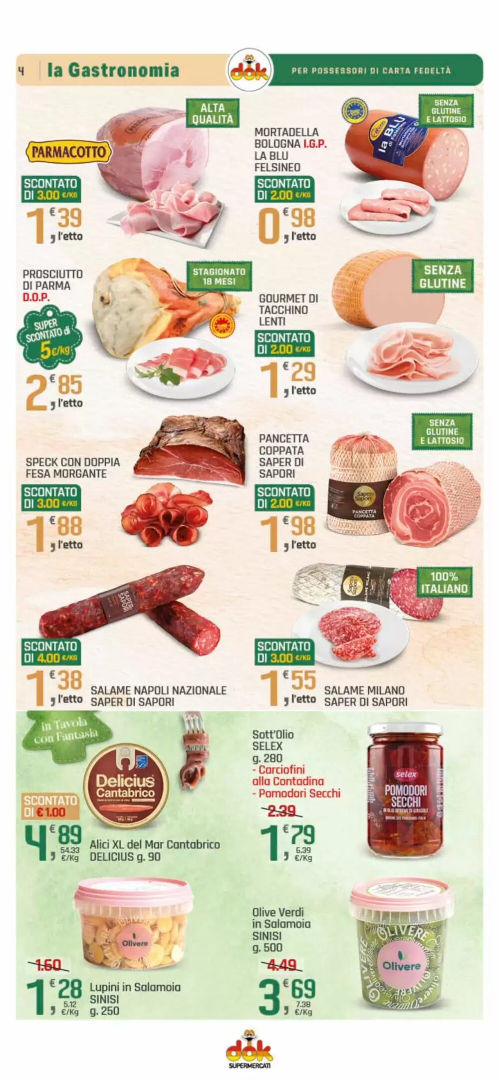Volantino promozionale Supermercati Dok  valide dal 04/12/2025 - Pagina 4.