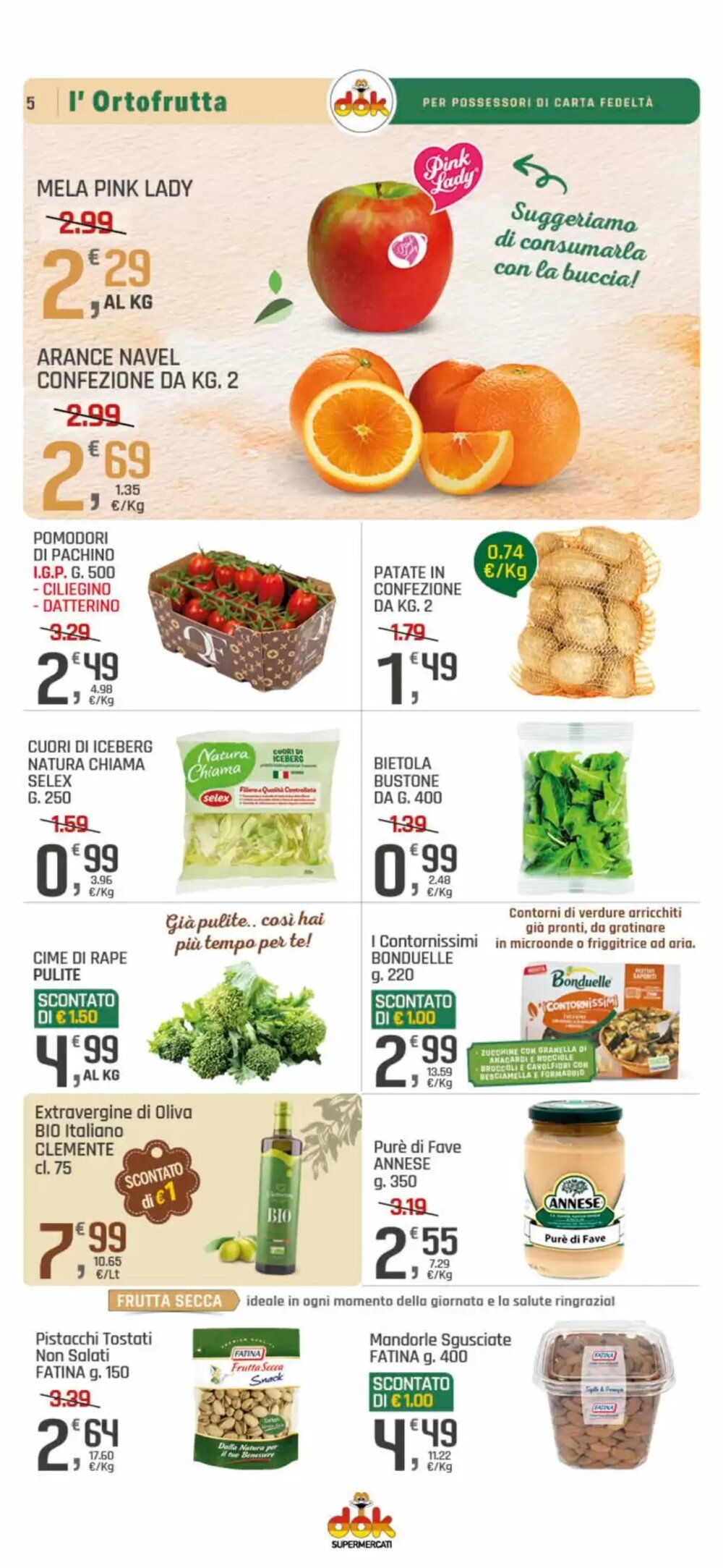 Volantino promozionale Supermercati Dok  valide dal 04/12/2025 - Pagina 5.
