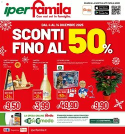 Volantino promozionale IperFamila  valide dal 04/12/2025
