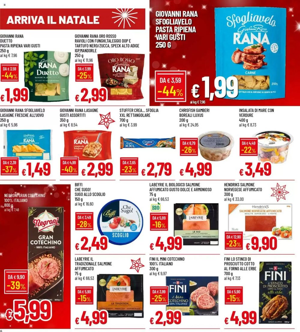 Volantino promozionale IperFamila  valide dal 04/12/2025 - Pagina 6.