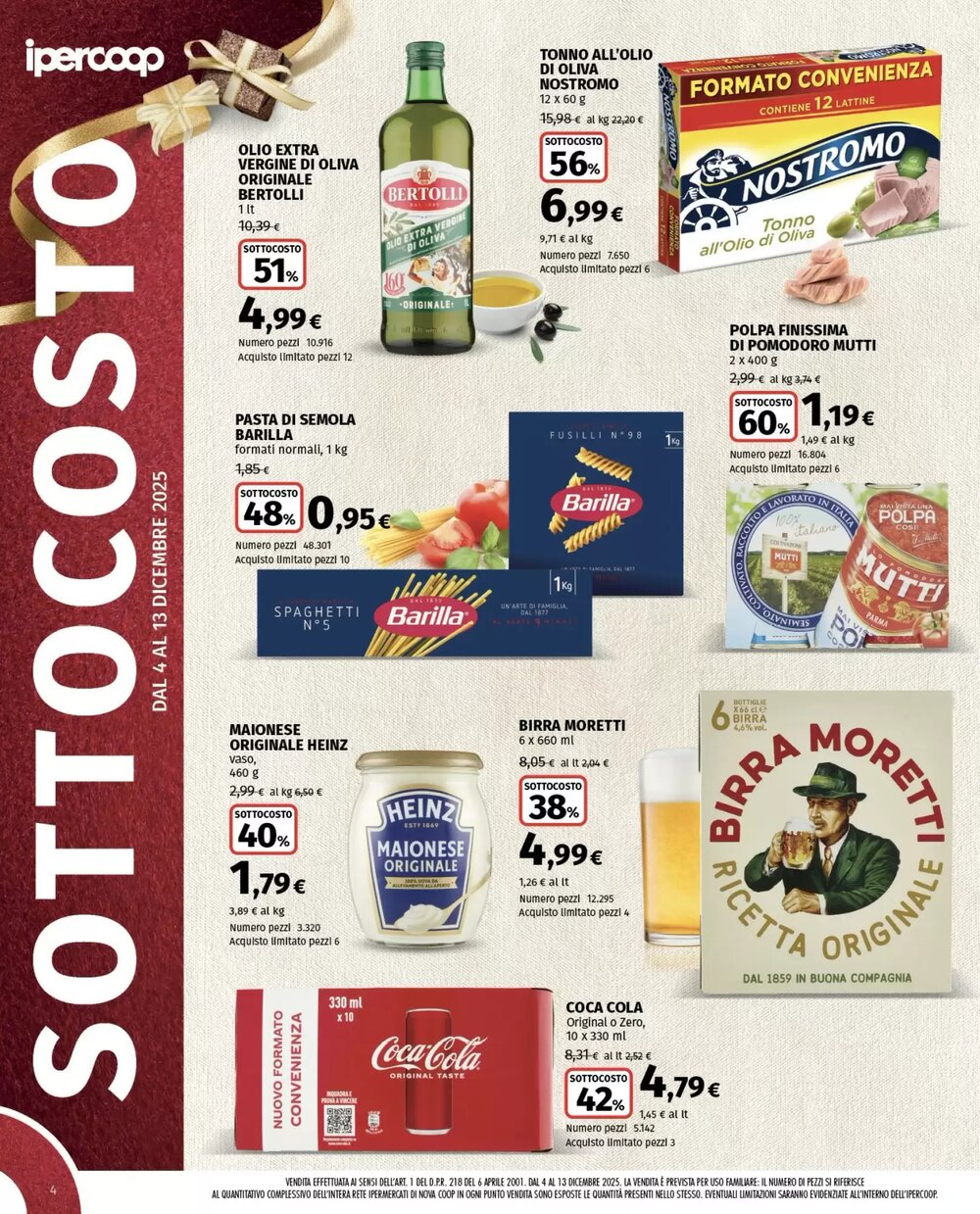 Volantino promozionale Ipercoop  valide dal 04/12/2025 - Pagina 4.