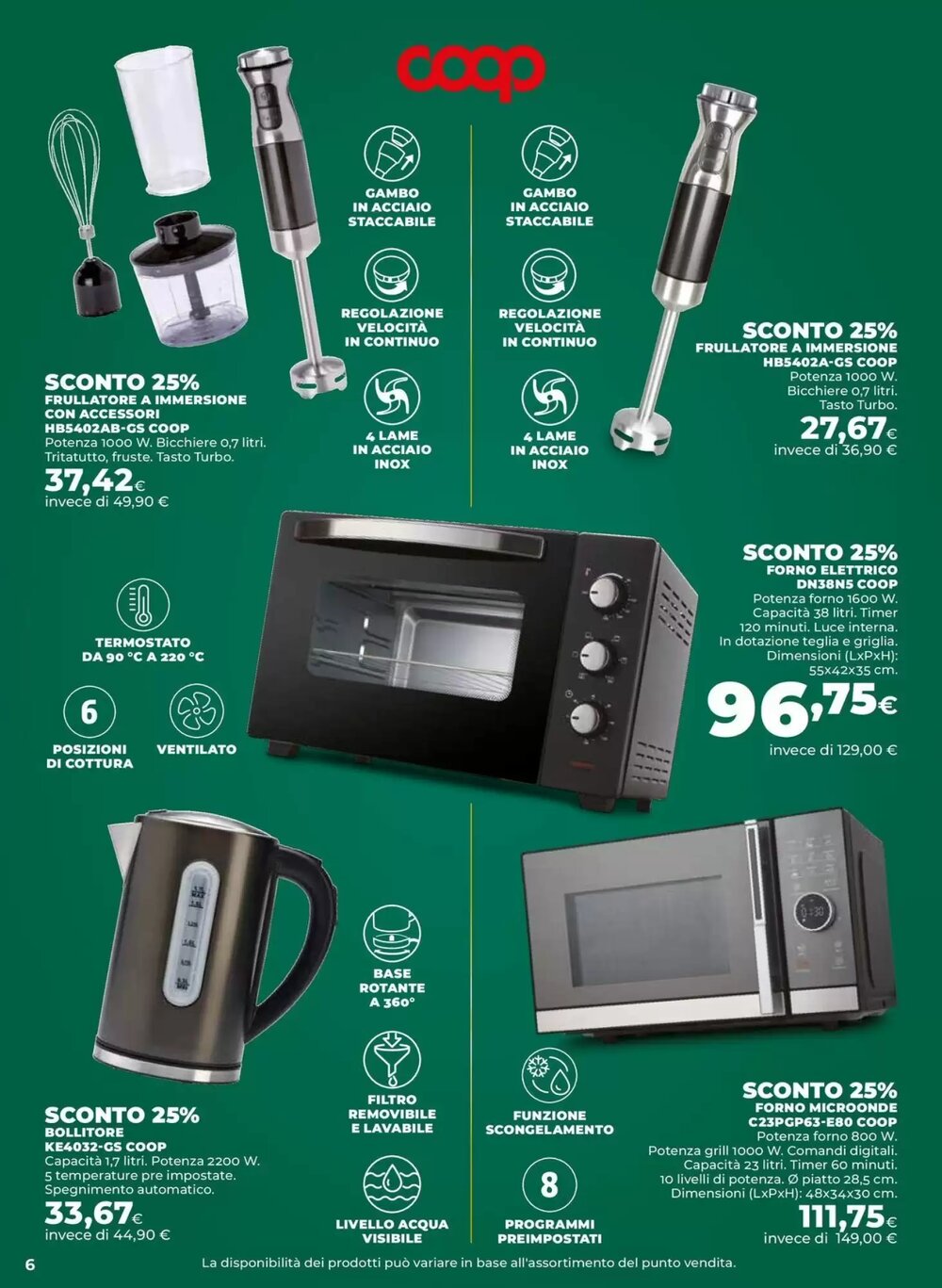 Volantino promozionale Coop  valide dal 04/12/2025 - Pagina 6.
