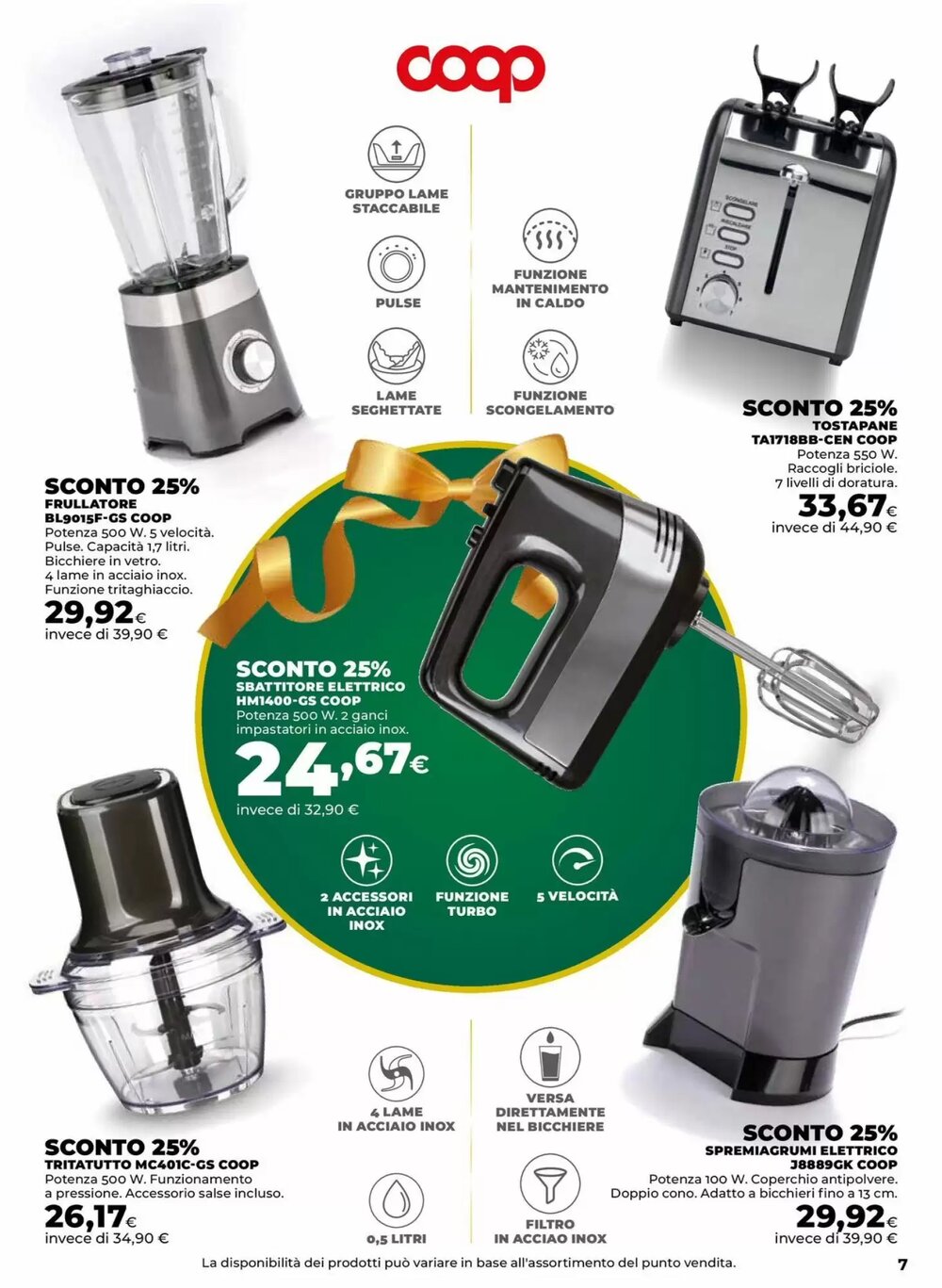 Volantino promozionale Coop  valide dal 04/12/2025 - Pagina 7.