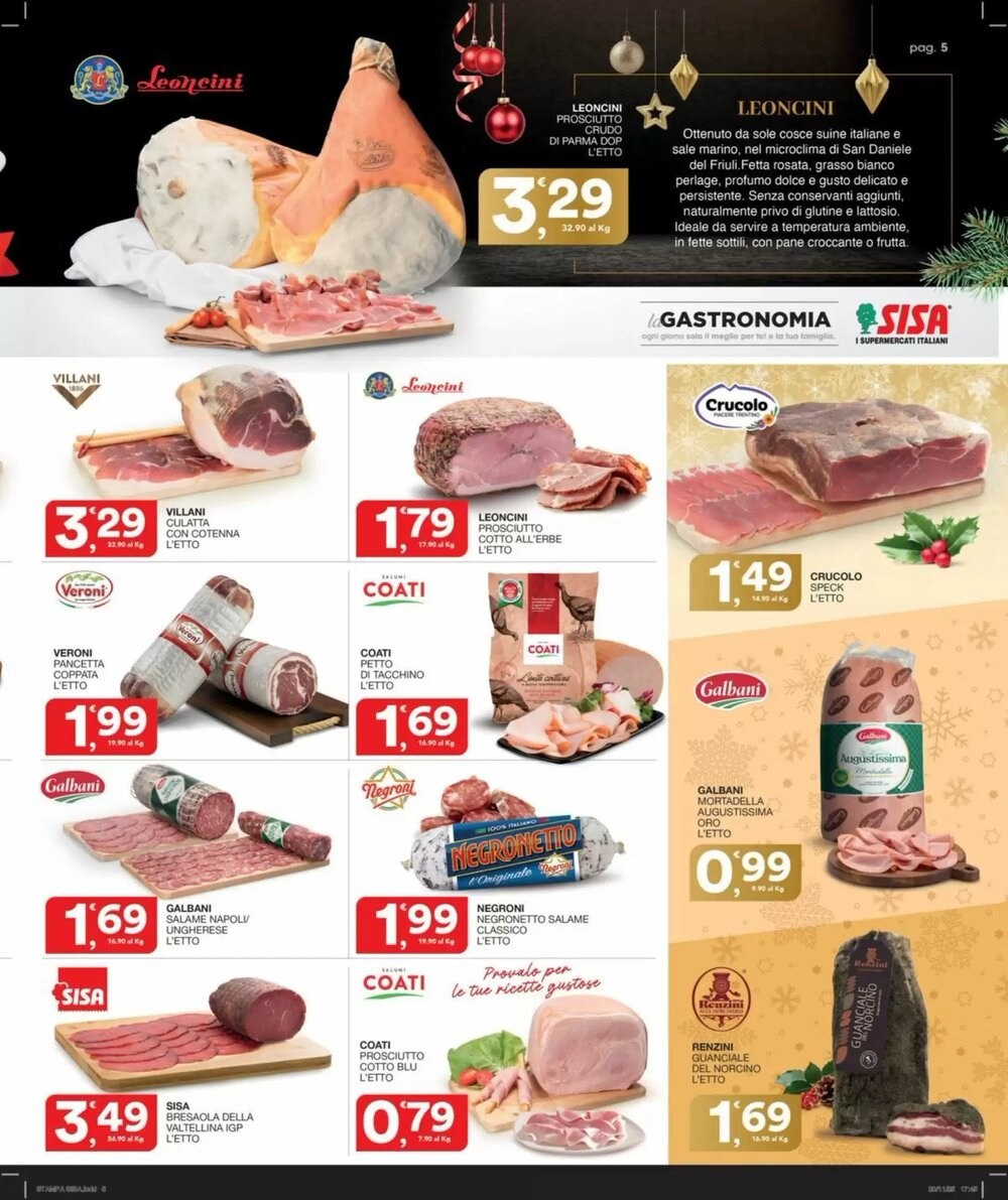 Volantino promozionale Sisa  valide dal 04/12/2025 - Pagina 5.