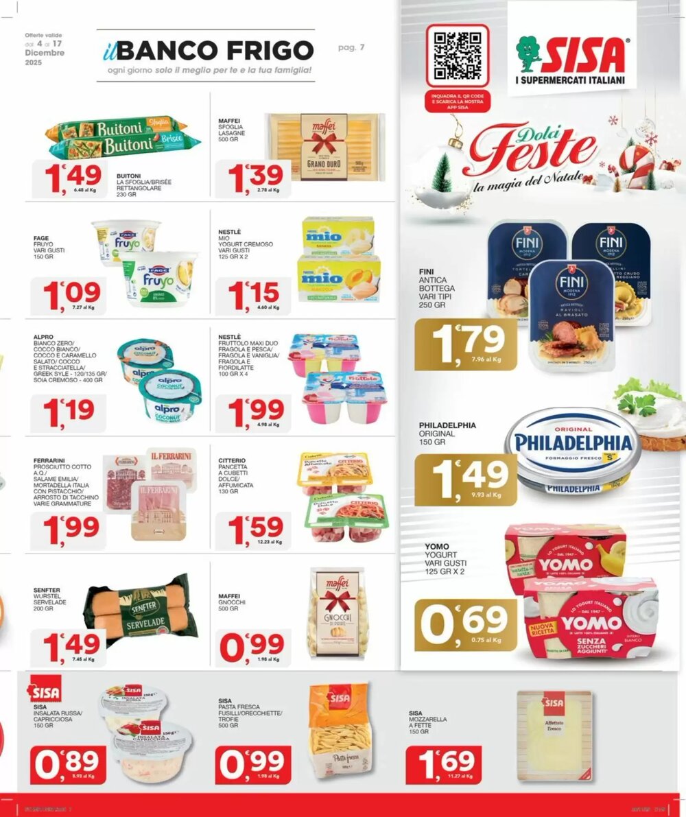 Volantino promozionale Sisa  valide dal 04/12/2025 - Pagina 7.
