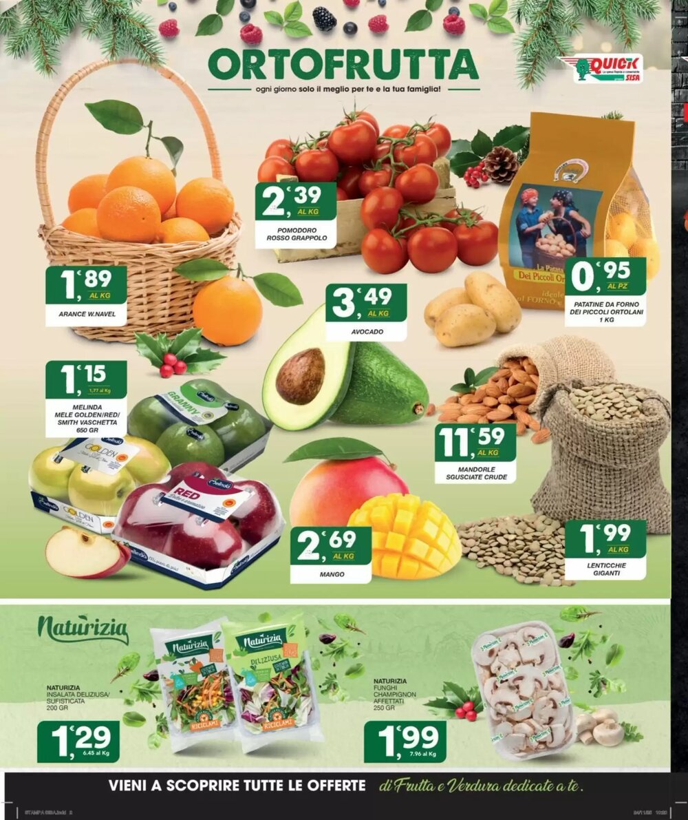 Volantino promozionale Quick Sisa  valide dal 04/12/2025 - Pagina 2.