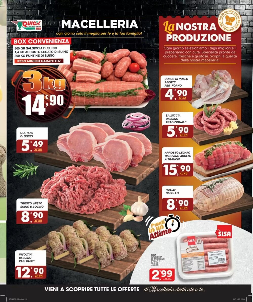 Volantino promozionale Quick Sisa  valide dal 04/12/2025 - Pagina 3.