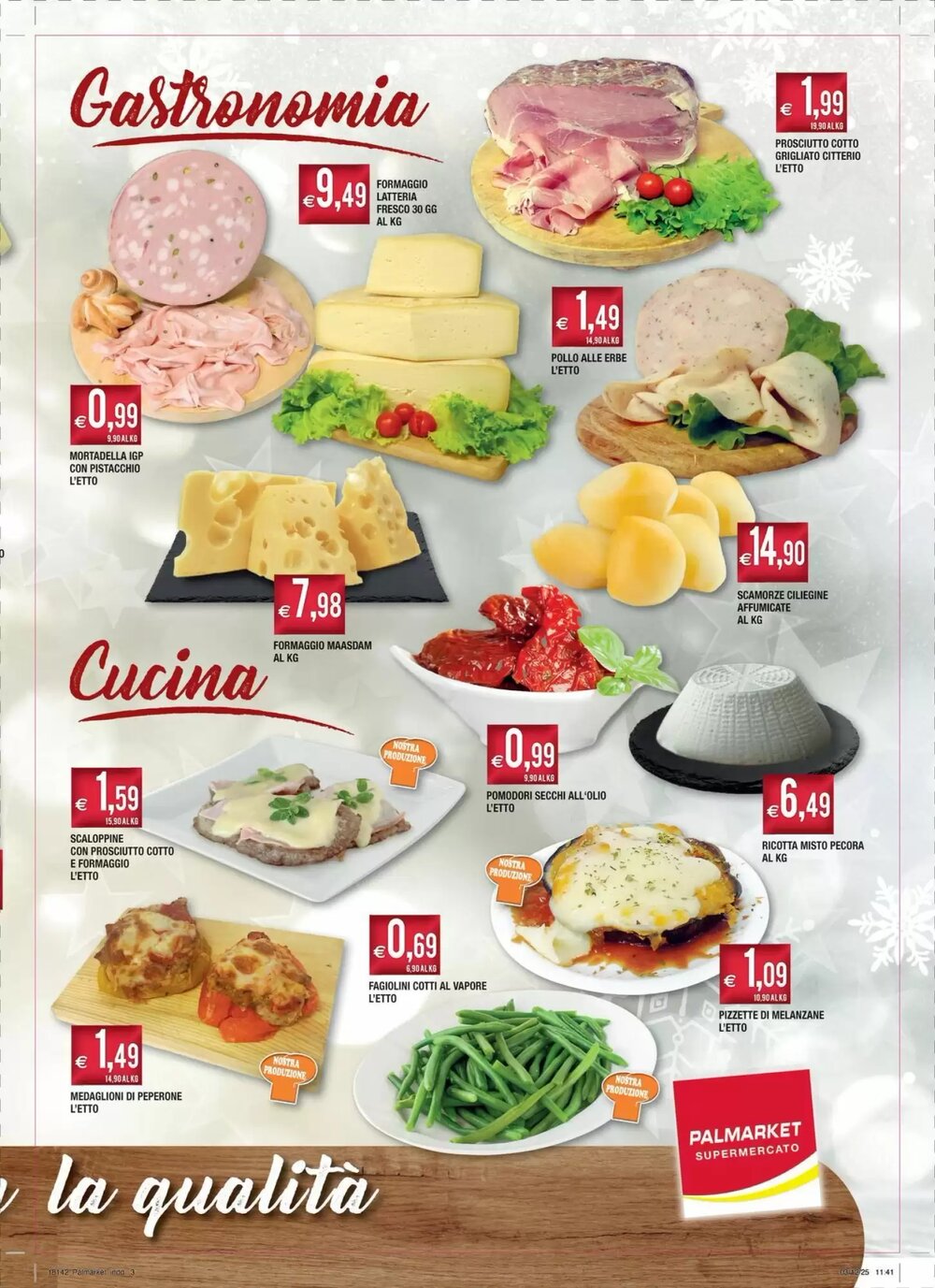Volantino promozionale Palmarket  valide dal 04/12/2025 - Pagina 3.