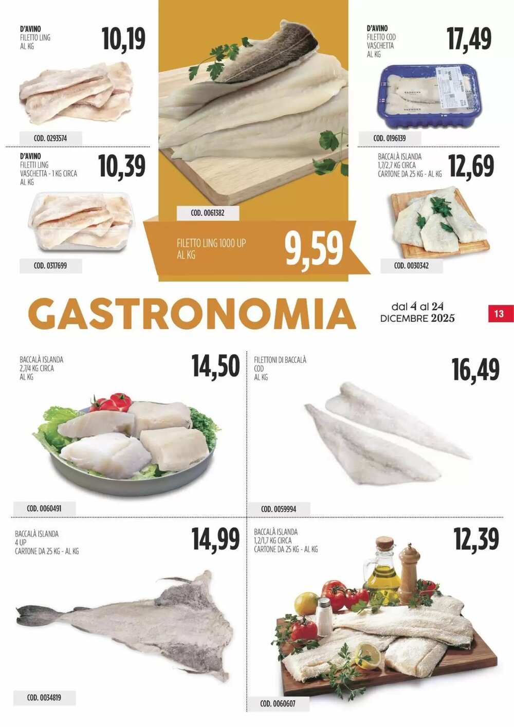 Volantino promozionale Carico Cash & Carry  valide dal 04/12/2025 - Pagina 13.