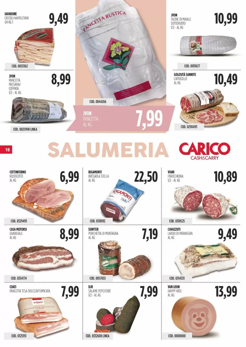 Volantino promozionale Carico Cash & Carry  valide dal 04/12/2025 - Pagina 16.