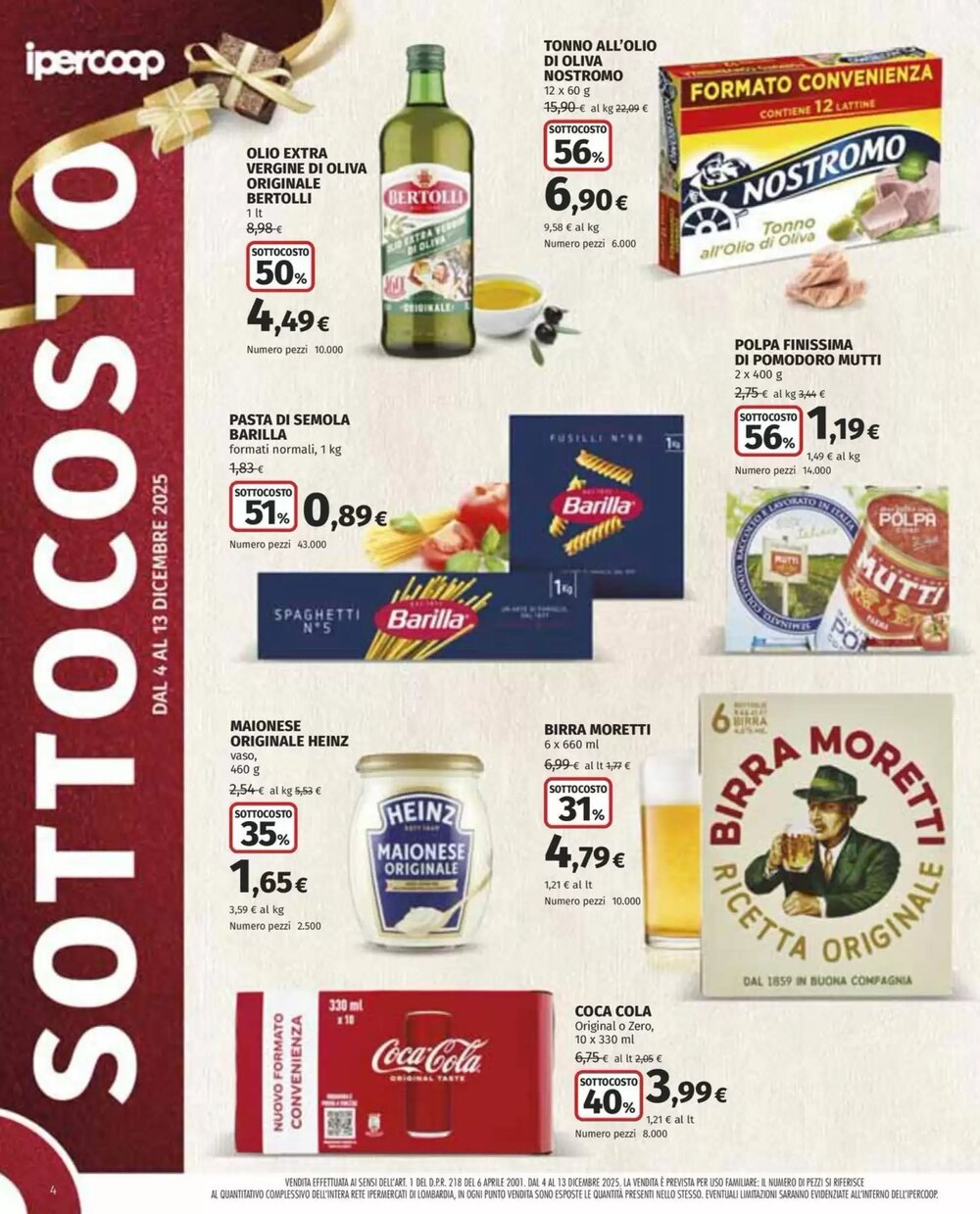 Volantino promozionale Ipercoop  valide dal 04/12/2025 - Pagina 4.