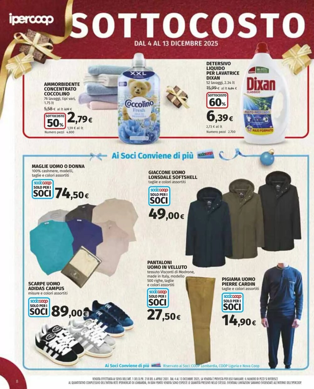 Volantino promozionale Ipercoop  valide dal 04/12/2025 - Pagina 8.