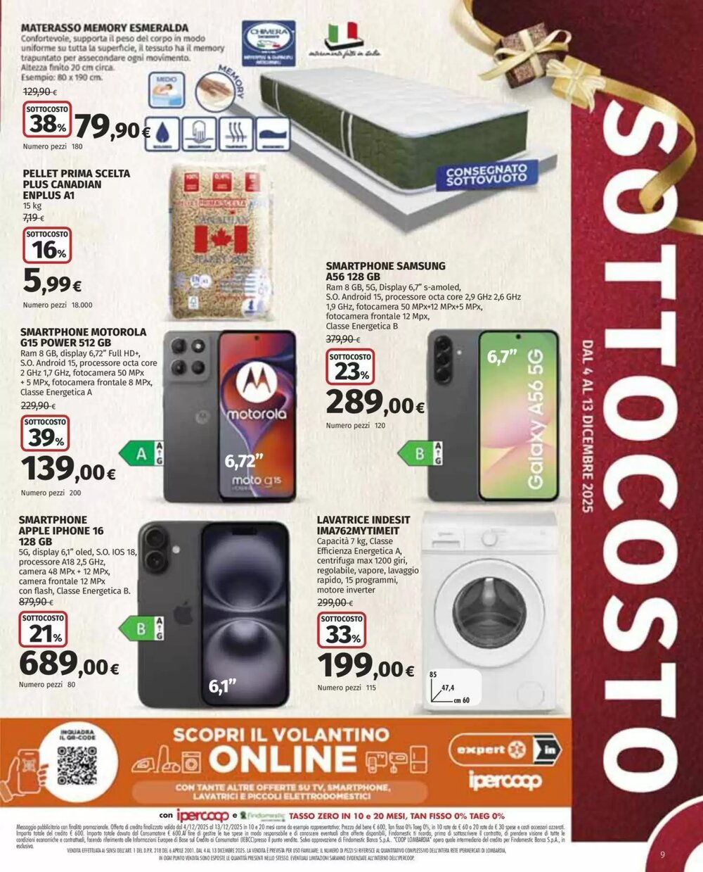 Volantino promozionale Ipercoop  valide dal 04/12/2025 - Pagina 9.