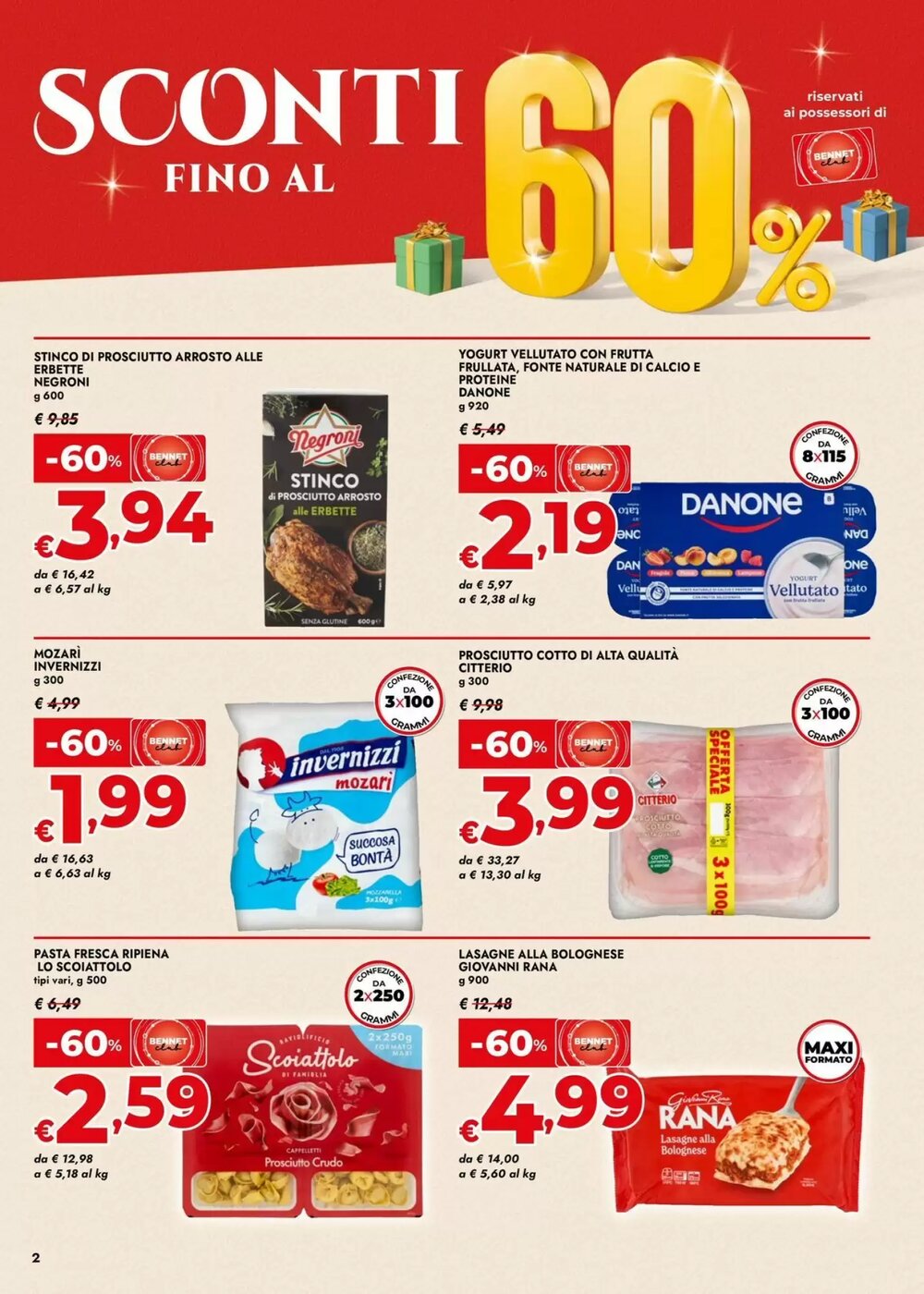 Volantino promozionale Bennet  valide dal 04/12/2025 - Pagina 2.