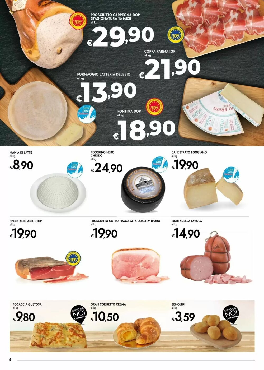 Volantino promozionale Bennet  valide dal 04/12/2025 - Pagina 6.