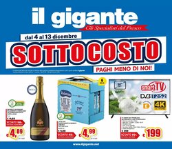 Volantino promozionale Il Gigante valide dal 04/12/2025