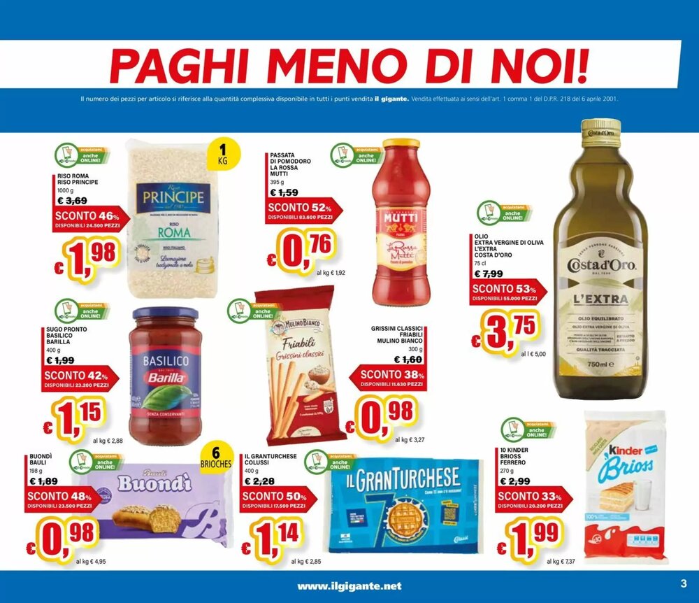 Volantino promozionale Il Gigante  valide dal 04/12/2025 - Pagina 3.