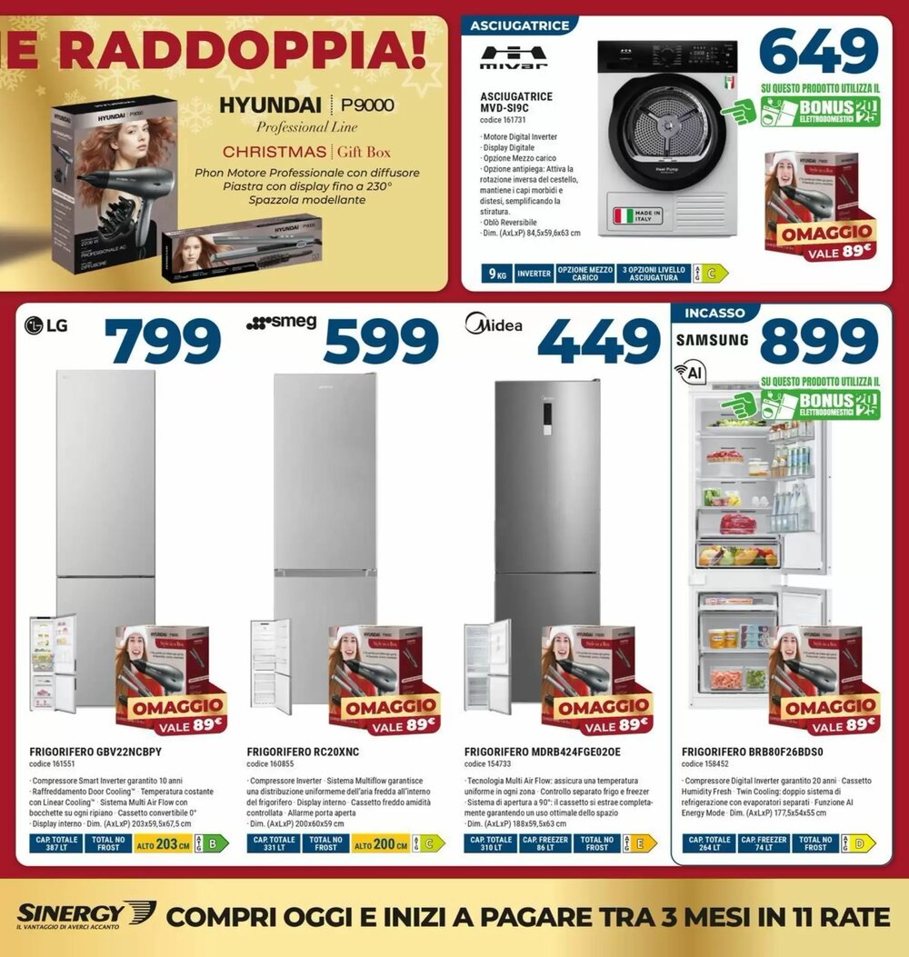Volantino promozionale Sinergy  valide dal 04/12/2025 - Pagina 3.