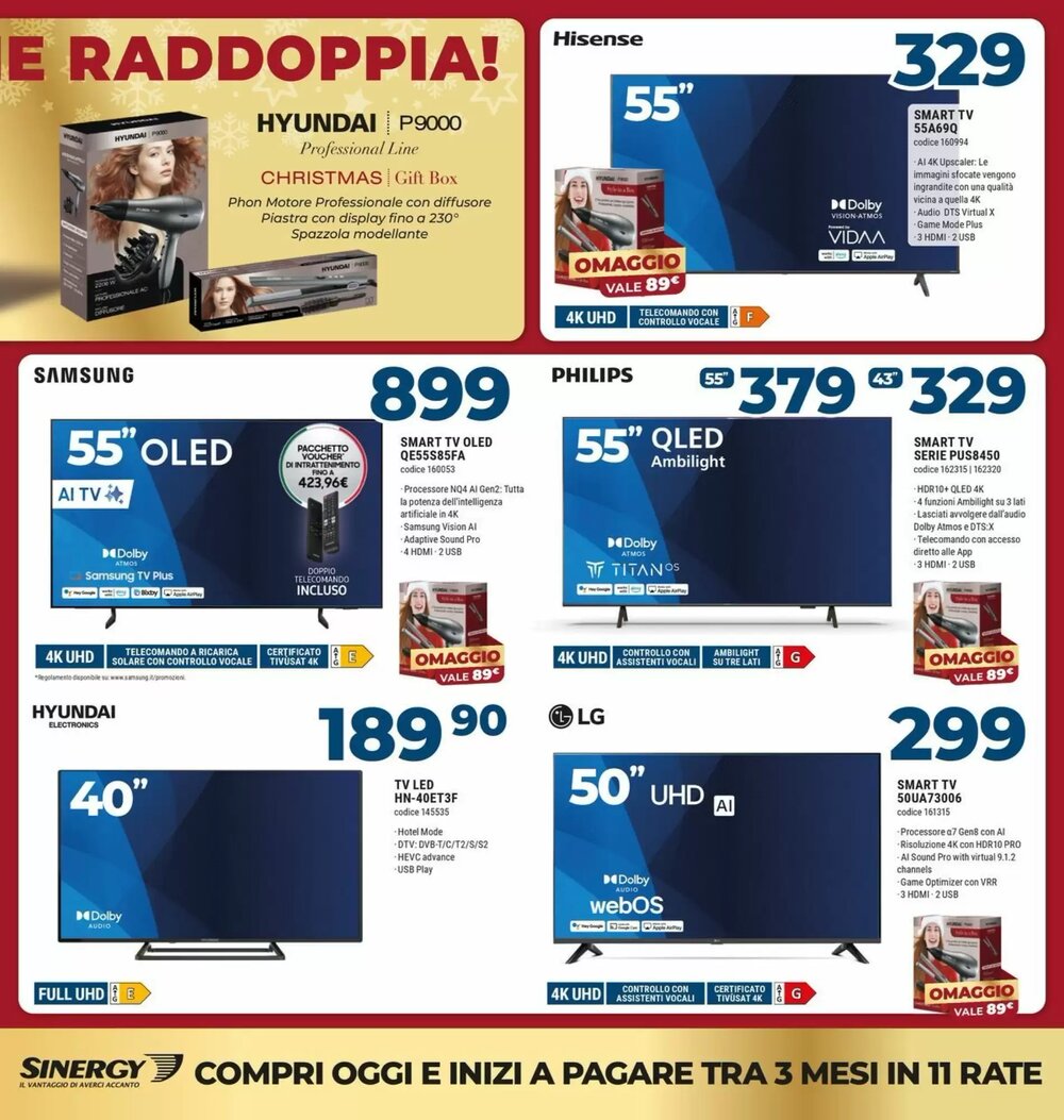 Volantino promozionale Sinergy  valide dal 04/12/2025 - Pagina 7.