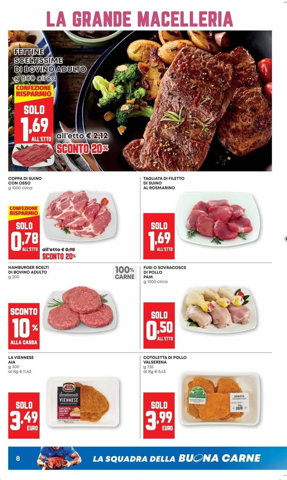 Volantino promozionale Pam  valide dal 04/12/2025 - Pagina 8.