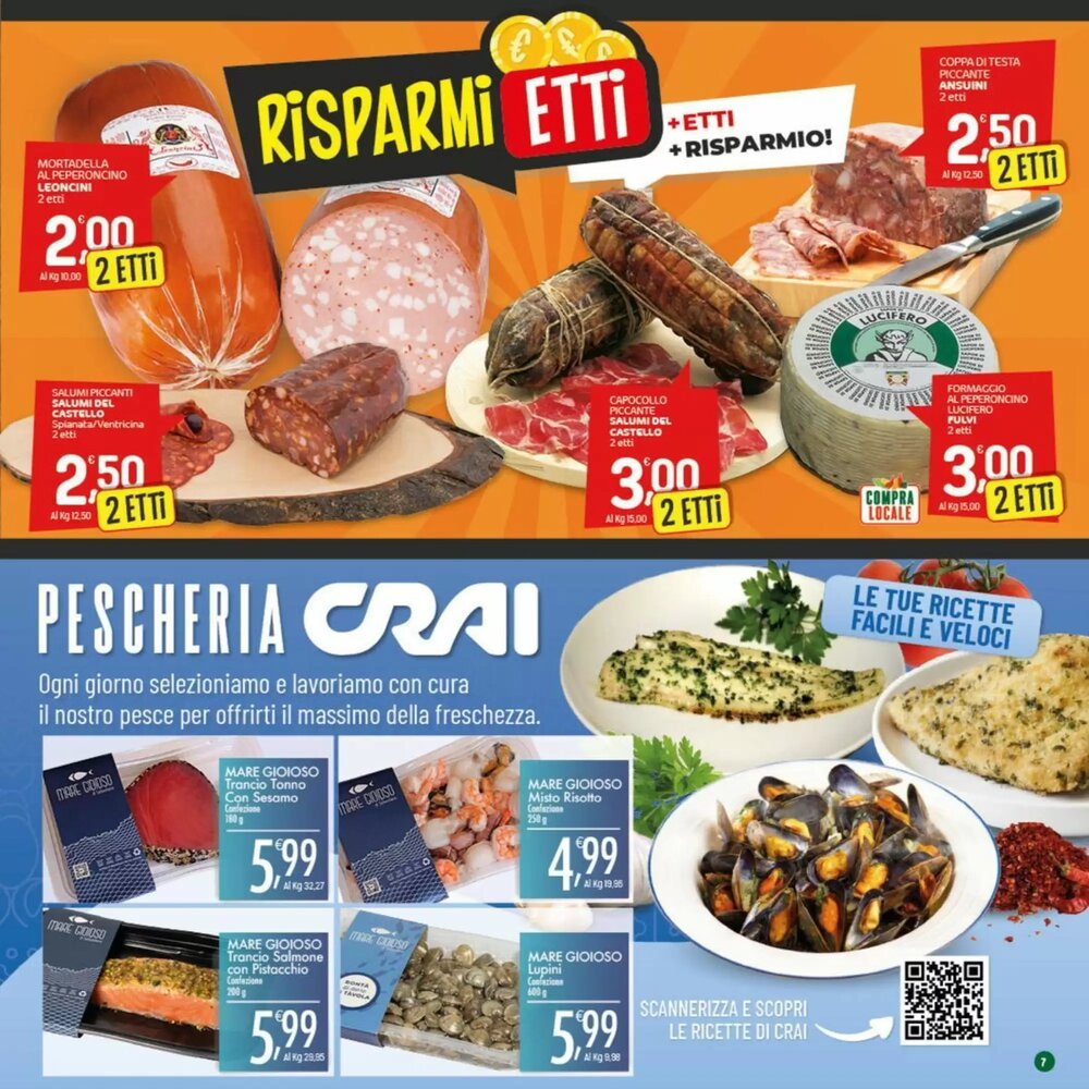 Volantino promozionale Crai  valide dal 04/12/2025 - Pagina 7.