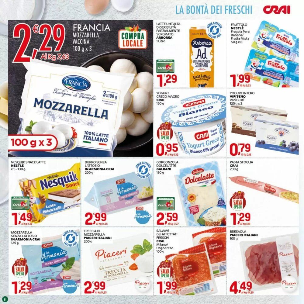 Volantino promozionale Crai  valide dal 04/12/2025 - Pagina 8.