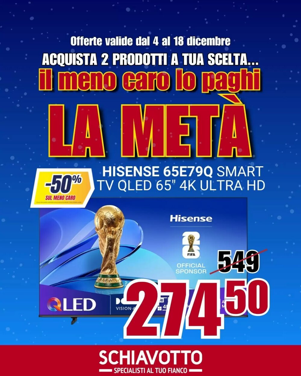 Volantino promozionale Schiavotto  valide dal 04/12/2025 - Pagina 4.