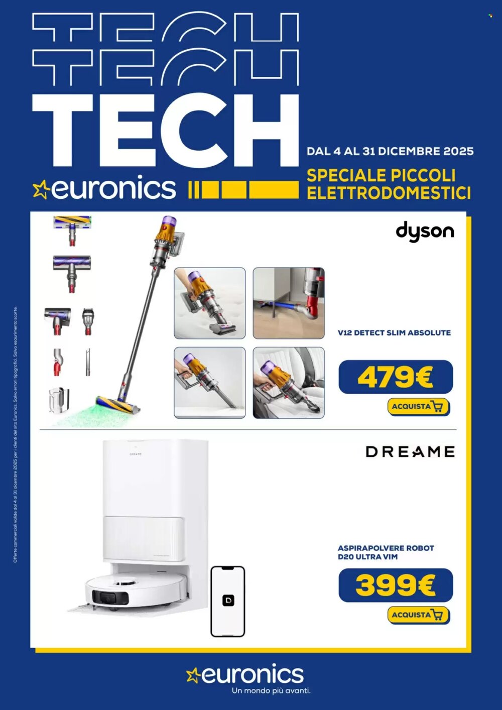 Volantino promozionale Euronics  valide dal 04/12/2025 - Pagina 1.