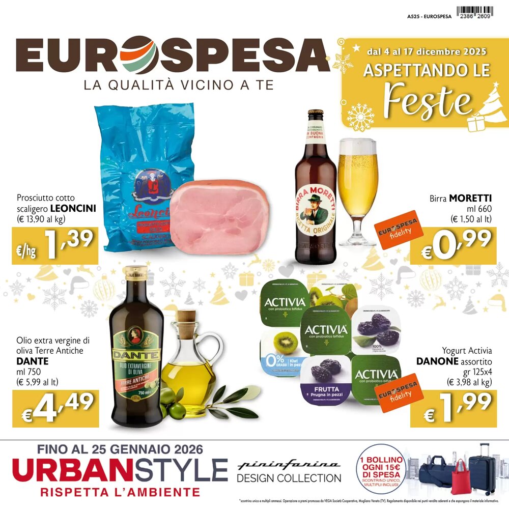 Volantino promozionale Eurospesa  valide dal 04/12/2025 - Pagina 1.