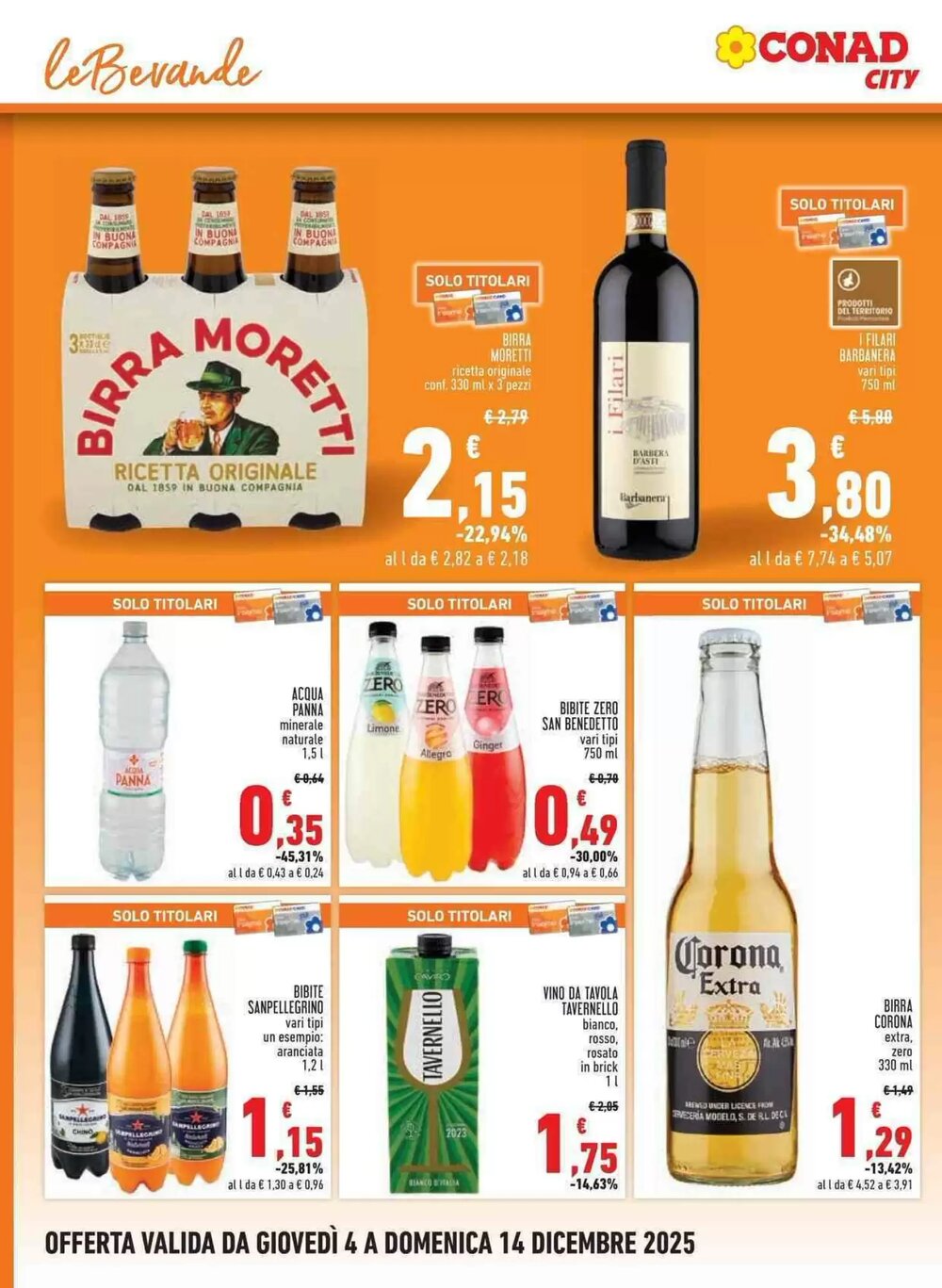 Volantino promozionale Conad City  valide dal 04/12/2025 - Pagina 12.