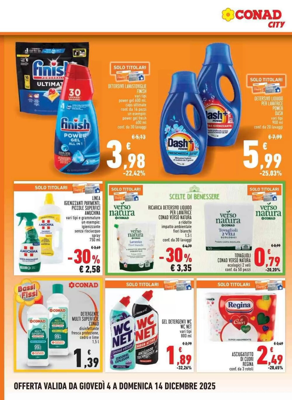 Volantino promozionale Conad City  valide dal 04/12/2025 - Pagina 14.