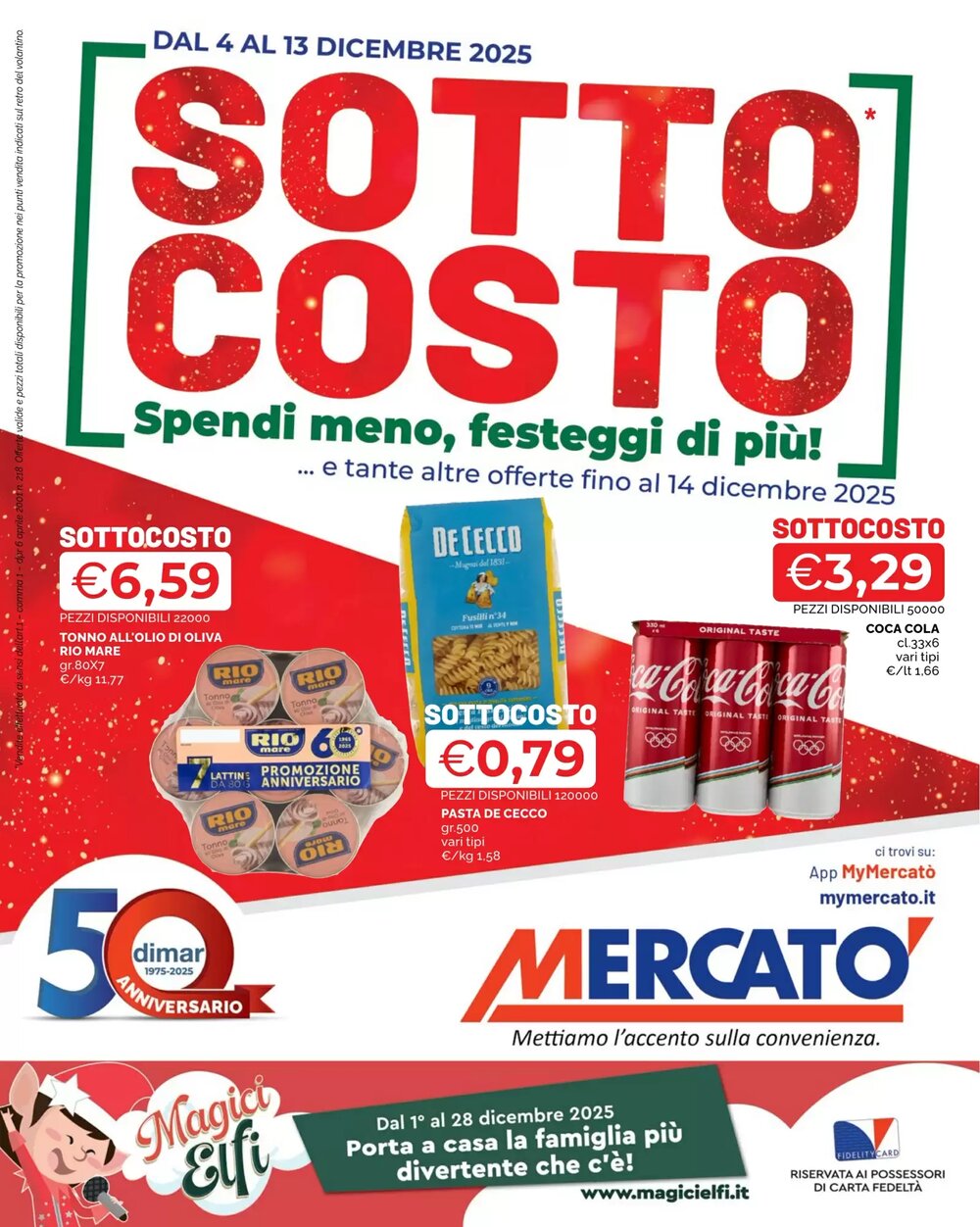 Volantino promozionale Mercatò  valide dal 04/12/2025 - Pagina 1.