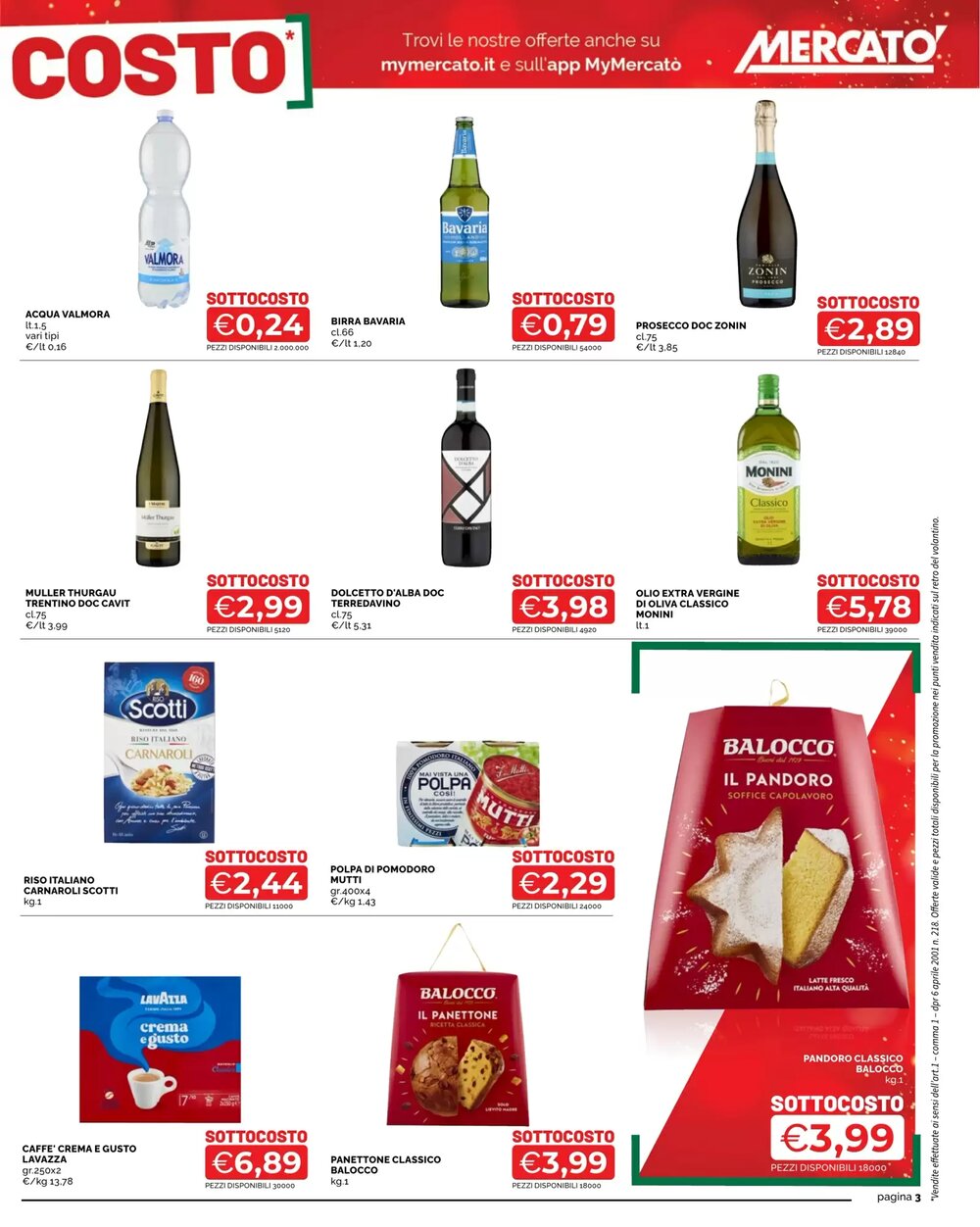 Volantino promozionale Mercatò  valide dal 04/12/2025 - Pagina 3.