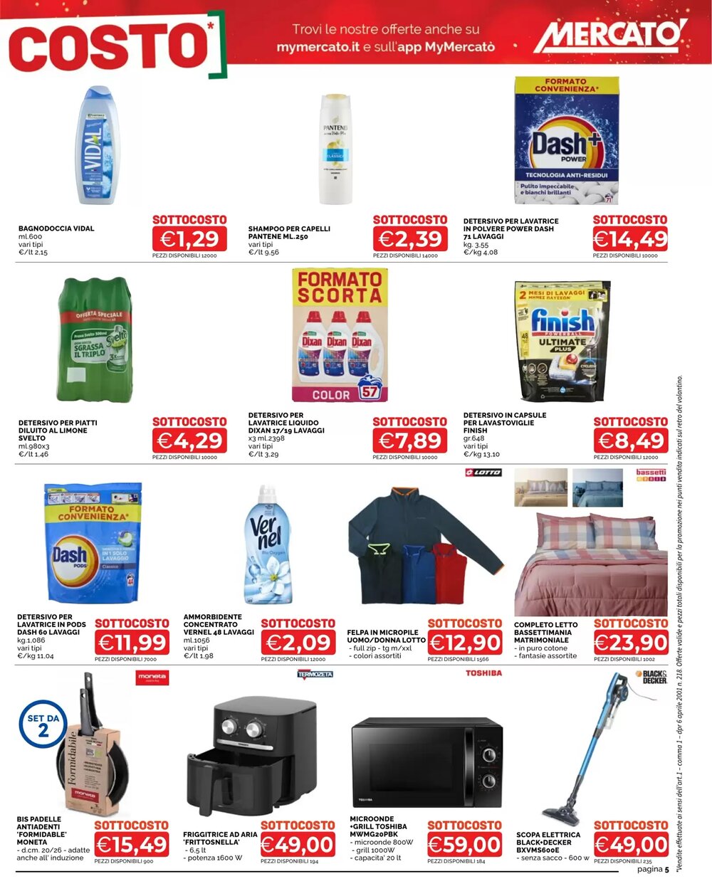 Volantino promozionale Mercatò  valide dal 04/12/2025 - Pagina 5.