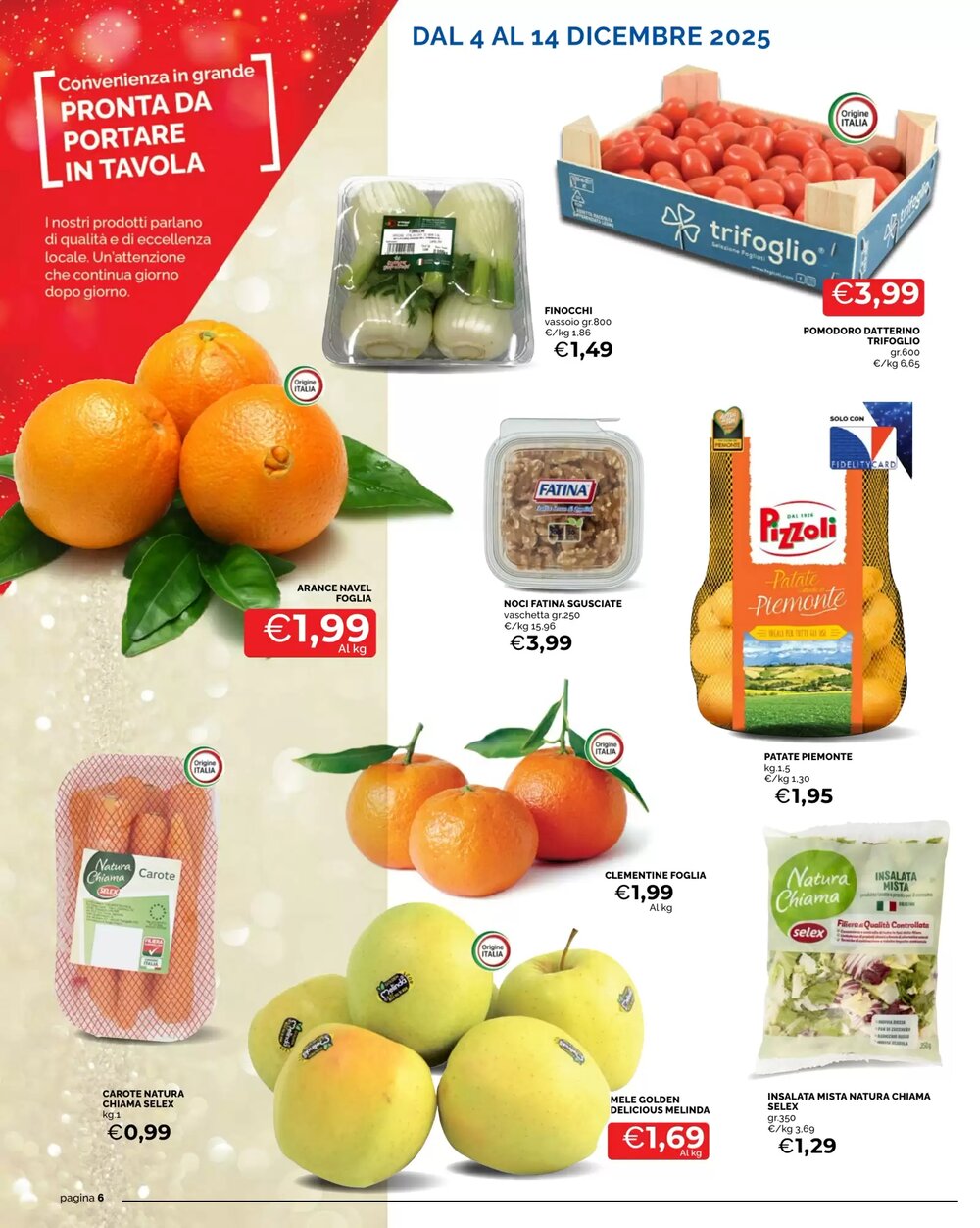 Volantino promozionale Mercatò  valide dal 04/12/2025 - Pagina 6.