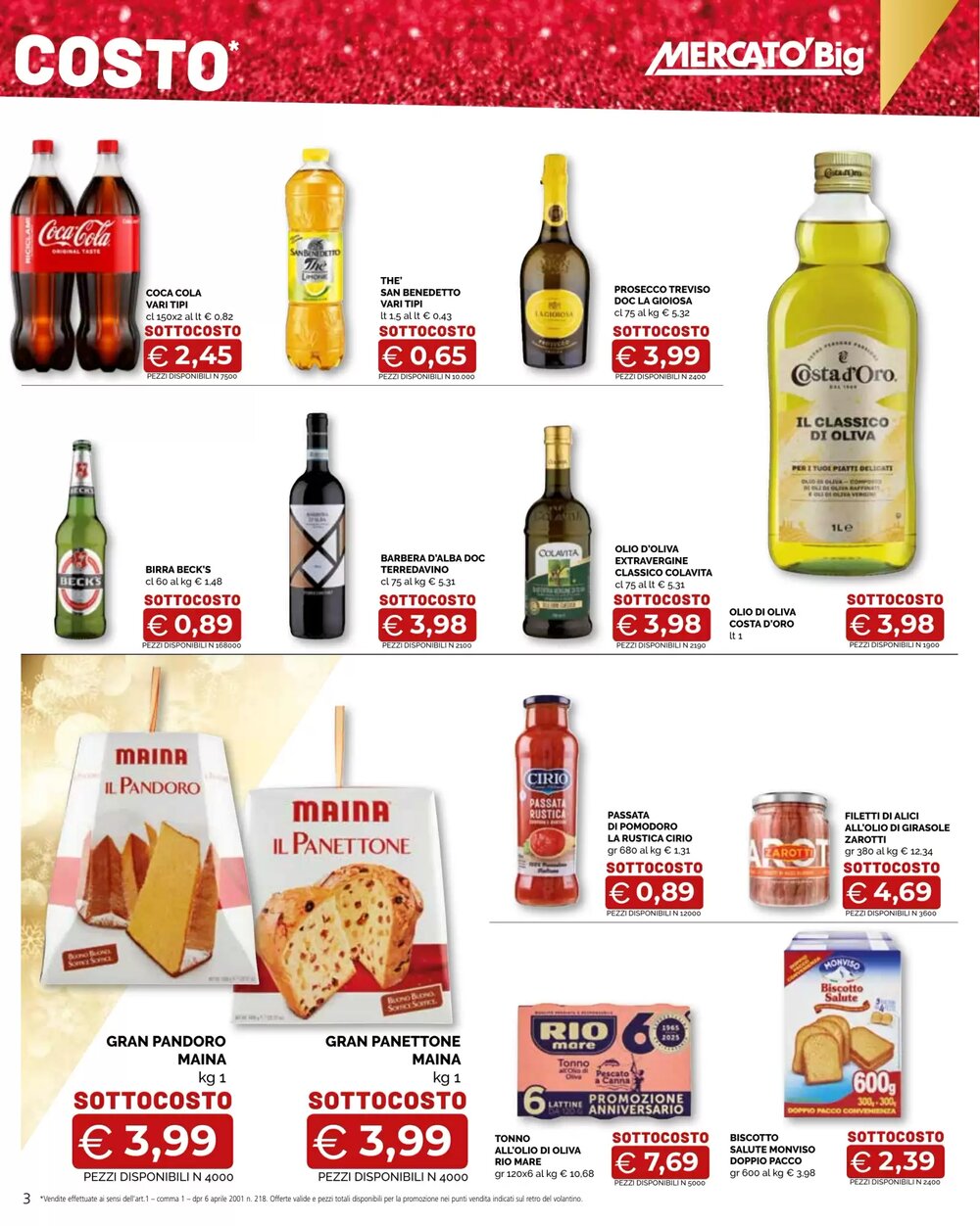 Volantino promozionale Mercatò Big  valide dal 04/12/2025 - Pagina 3.