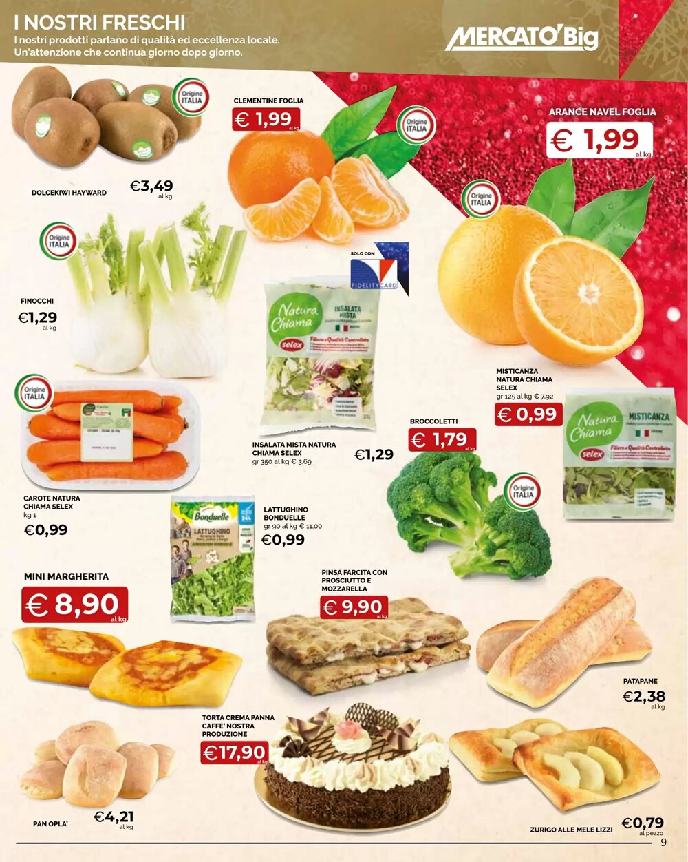 Volantino promozionale Mercatò Big  valide dal 04/12/2025 - Pagina 9.