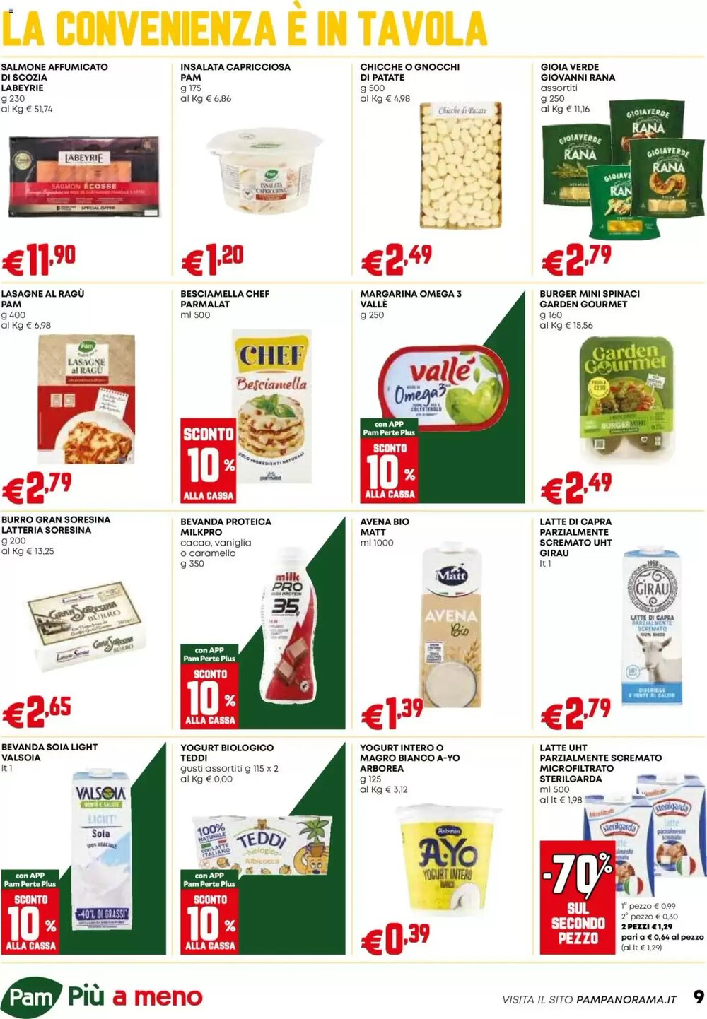 Volantino promozionale Pam  valide dal 04/12/2025 - Pagina 9.
