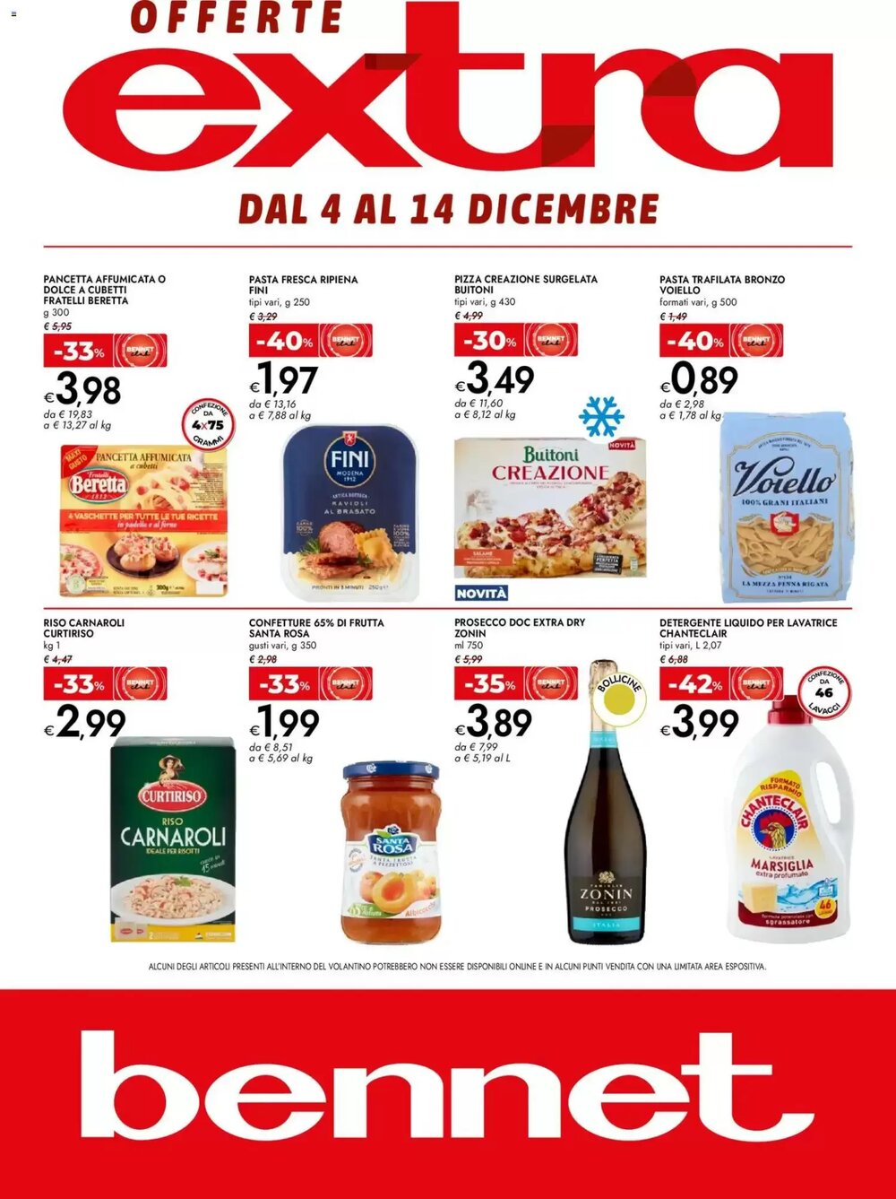 Volantino promozionale Bennet  valide dal 04/12/2025 - Pagina 1.
