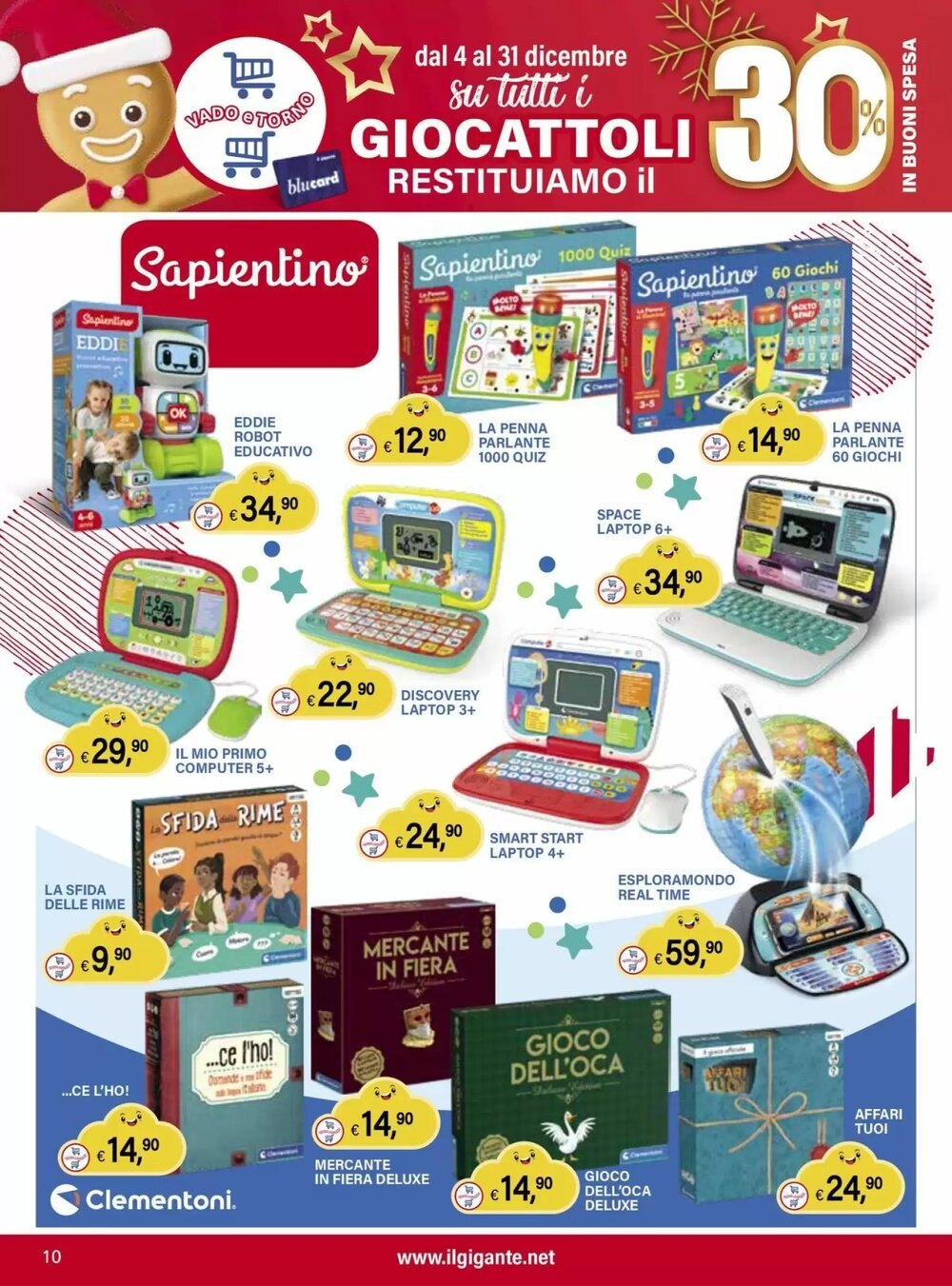 Volantino promozionale Il Gigante  valide dal 04/12/2025 - Pagina 10.