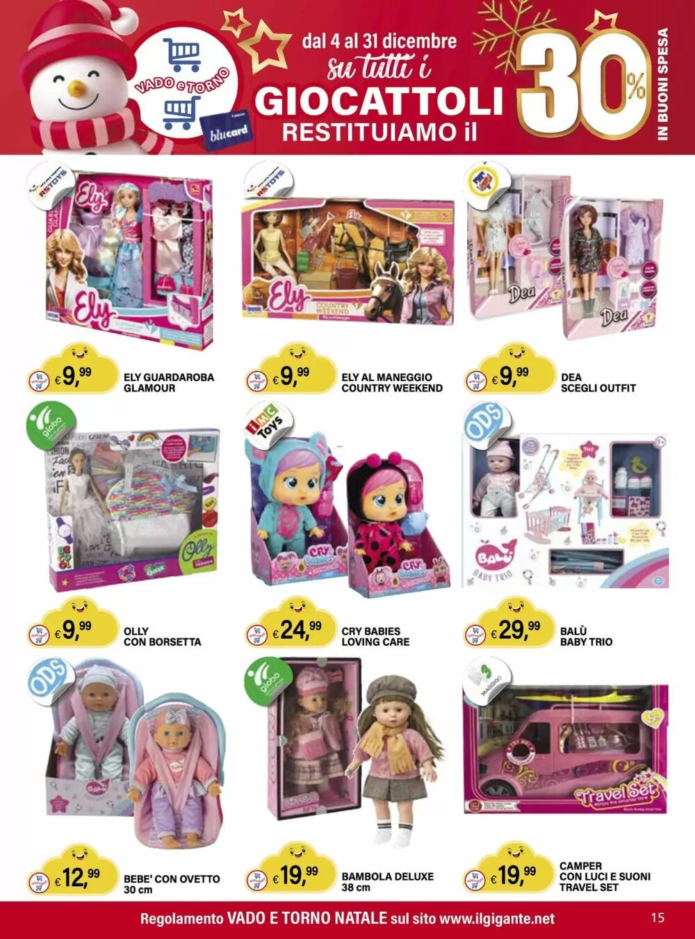 Volantino promozionale Il Gigante  valide dal 04/12/2025 - Pagina 15.