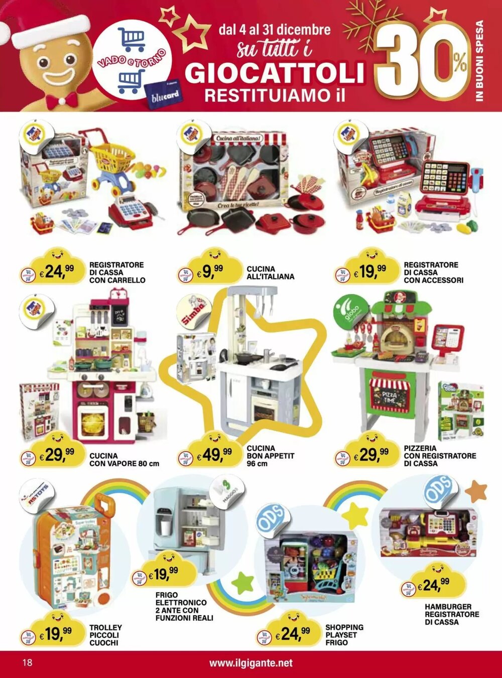 Volantino promozionale Il Gigante  valide dal 04/12/2025 - Pagina 18.