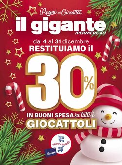 Volantino promozionale Il Gigante valide dal 04/12/2025