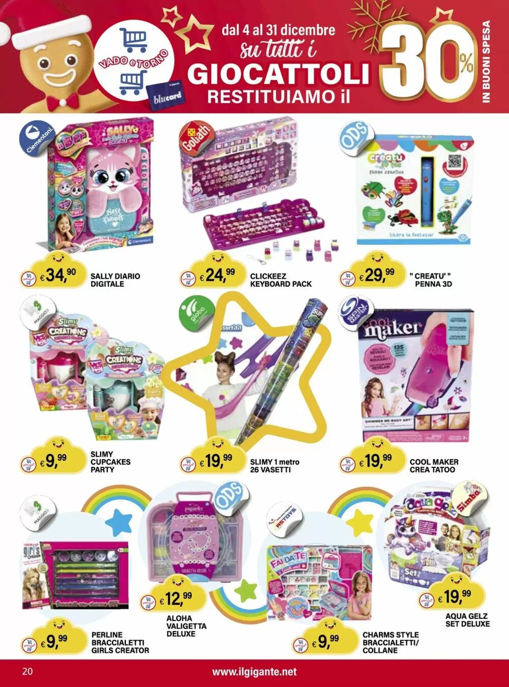 Volantino promozionale Il Gigante  valide dal 04/12/2025 - Pagina 20.