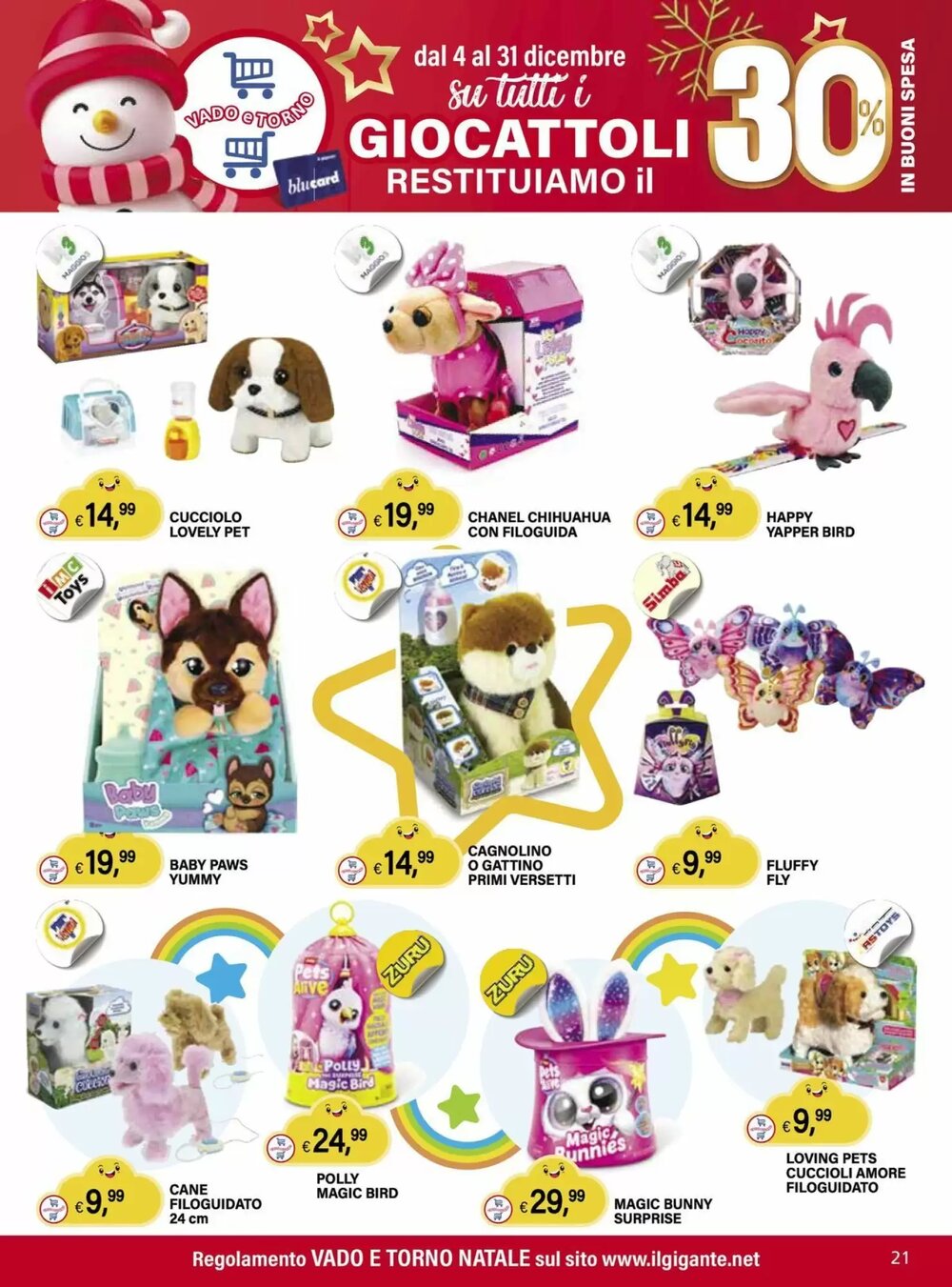 Volantino promozionale Il Gigante  valide dal 04/12/2025 - Pagina 21.