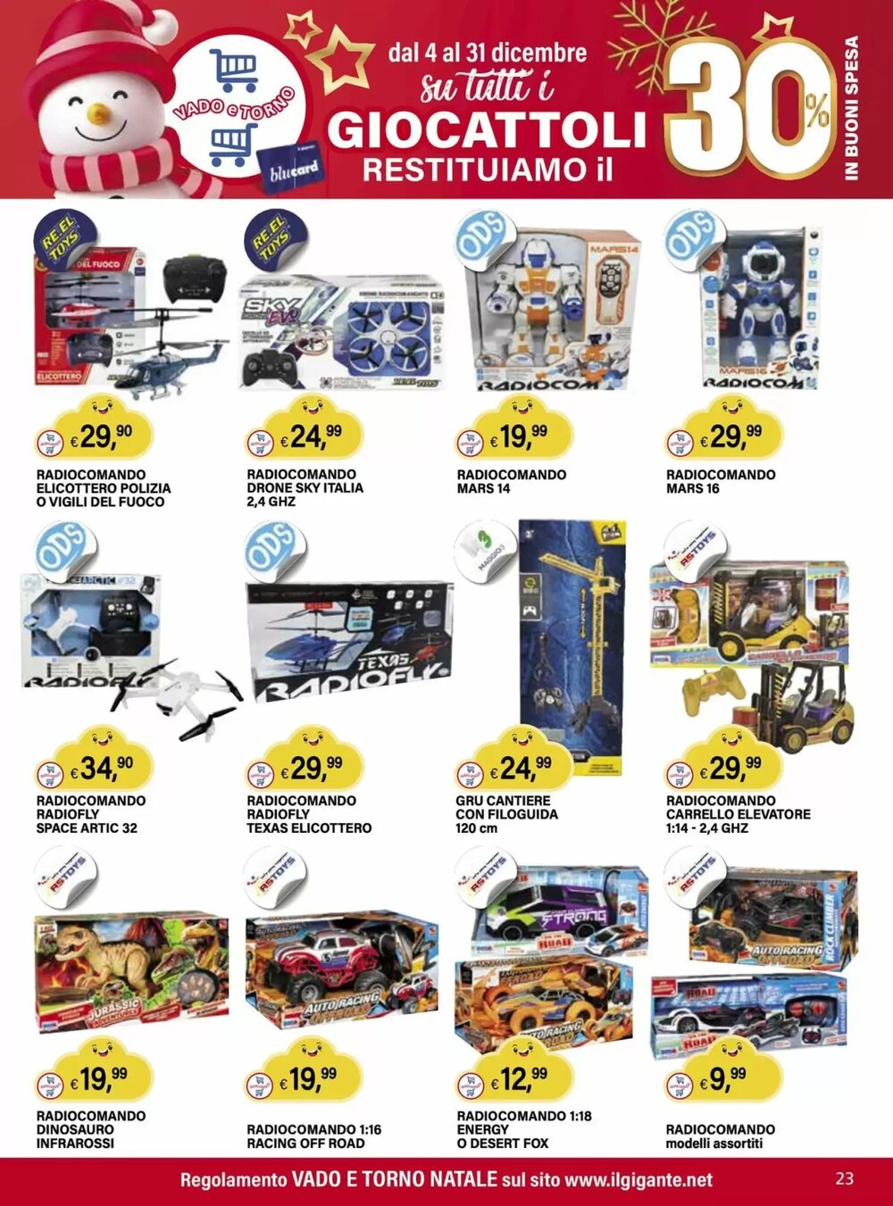 Volantino promozionale Il Gigante  valide dal 04/12/2025 - Pagina 23.